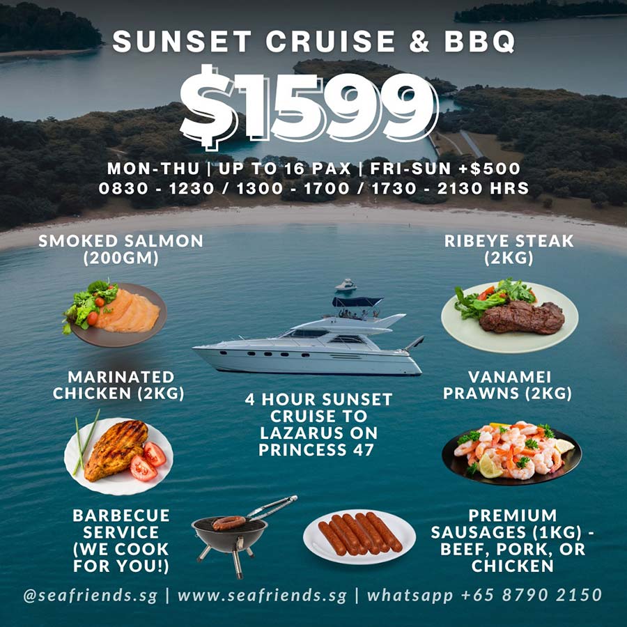 yacht promotions singapore